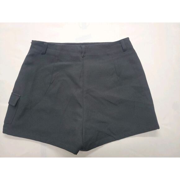 Contempo Women's Cargo Pocket Skort Black Size Medium - Picture 4 of 10